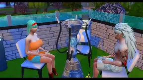 Madara Helps His Friend at the Pool With Hard Anal Action & Cuckold Drama