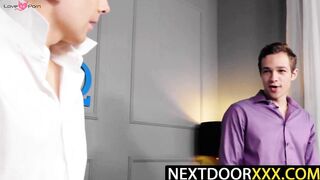 NextDoorXXX.com - Jayden Marcos fucks Nich Thompson to release jizz