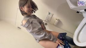 Stream Journey as a Slender Beauty Masters the Thrill of Standing Release Outdoors Part.1