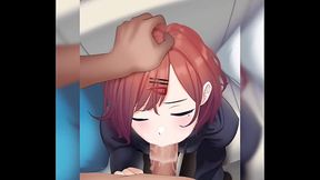 Idolmaster Madoka Hentai POV Blowjob