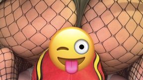 Nose deep face sitting and ass eating