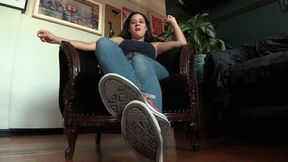 LOST YOUR STUPID BET - Foot Fetish, Foot Domination, Sneakers, Foot Humiliation - WMV