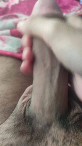 Big Dick Fapping In Bed!