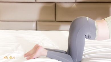 No.11 Yoga masturbation, pink pussy and ass, lots of squirting, showing wet temptation.