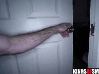 Step brother perving on black step sister - Jeni Gal