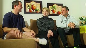 Avarage German Dudes Fucking Horny Amateur Blonde Slut