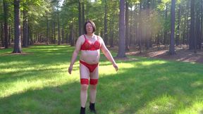 That's what's under my dress at the moment - unfortunately, I've got a few kilos too many on my hips.