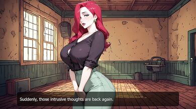 Jessica Rabbit redhead gets a big dick creampie in her hentai game