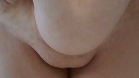 BBW big fat belly & belly button finger fuck