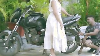 Bhabhi Sucking Ane Fucking with Big Cock in Badroom