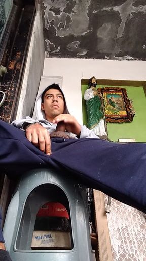 Masturbating in Front of the Audience at the Gate of My House