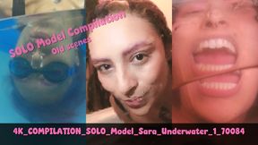 HD COMPILATION Solo model Sara underwater 1 70084
