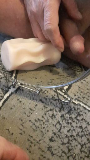 Rubber pussy play