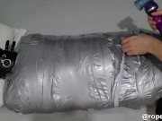 mummified slave gets ruined orgasm