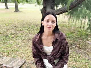 Picked Up Random Cutie – Outdoor Oral-sex & Public Screw
