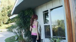 Dani Daniels And Elle Alexandra Have Lesbian Fuck Fest On The Bed.