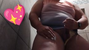 Chubby Sissy Femboy Makes Cummies Wearing Panties After A Shower And Cleans Up Nice *cute Alert