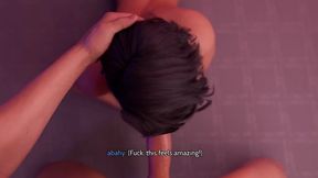 Fucks a Big Cock Customer Hot Waitress Is Getting Her Pussy