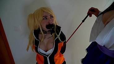 Naruto learning Sasuke how to usw sexy Jutsu