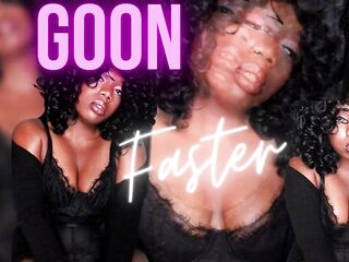 Goon Faster Mind Screw Jerk off Instruction - Femdom POV JOI - Lady Latte