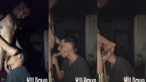 dotado 22cm me deu leite na boca na casa abandonada