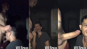 dotado 22cm me deu leite na boca na casa abandonada