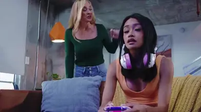 Screaming Virgin Teeners Get Destroyed by Furious Milf Gamers!