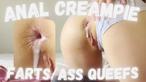 ANAL CREAMPIE FARTS- ANAL Queefs
