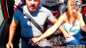 Leidy De Leon, the hot milf, gets into some steamy car sex.