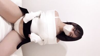 ミニスカート清楚ギャルのオナニー(素人/個人撮影/デカ尻/巨乳/Gカップ/乳首/お尻/ディルド/バイブ/着衣/むちむち/美女/かわいい/可愛い/日本人/スマホ自撮り/Japanese/asian