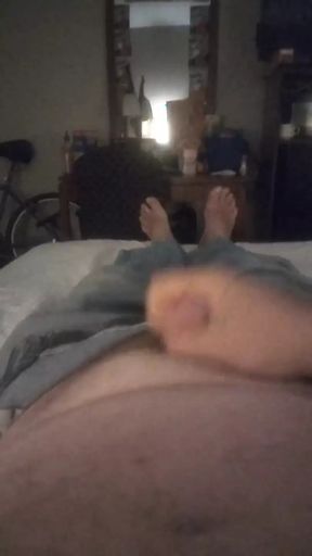 Hairy Stepdad Bod and Average Cock