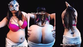 belly dance hot curvy body chubby indian girl