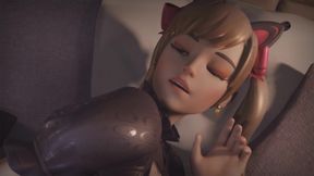 Teen D.Va Shows What She Does When She's Alone