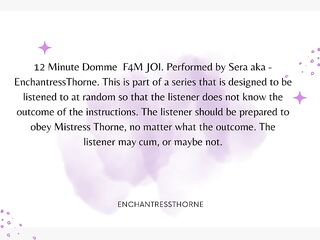Femdom JOI CEI 08