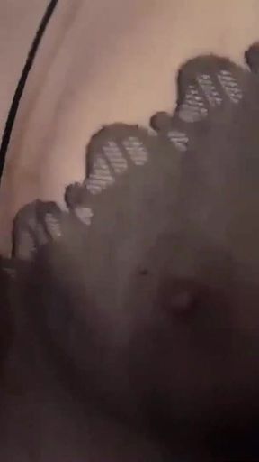 Her First Threesome & Creampie!