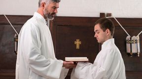 Teddy Older Priest Man Juice Bearer Trains Altar Stud Marcus Rivers How To Comply The Order - YesFather