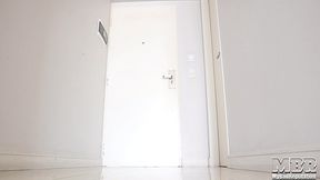 pee desperation, full bladder, embarrassment, strong stream and masturbation