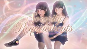 Sorority Requirement