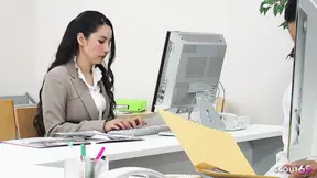 Female Japanese Boss give older Worker a intense Blowjob for get his cum in mouth at full uncensored JAV Porn