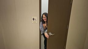 Stepbro Stepson Craves Quick F***ing in Public Washroom