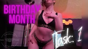 Birthday Month Task: 1 - Initiation