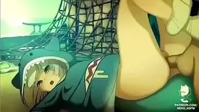 Hololive's Gawr Gura-stars in Hot Hentai Action Scene