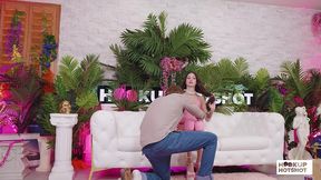 bts - sophie tyler changes into tiny outfits behind the scenes!