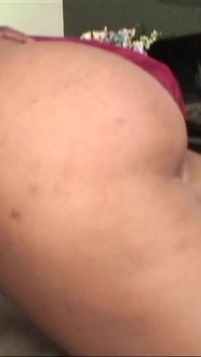 Captivating moment from "Anal sex with a fat ebony slut with natural tits and big ass"