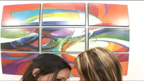 A threesome with Charley Chase and Charisma Cappelli are