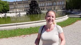 Mia Adler's Holiday Sperm Shower at Herrenchiemsee Castle
