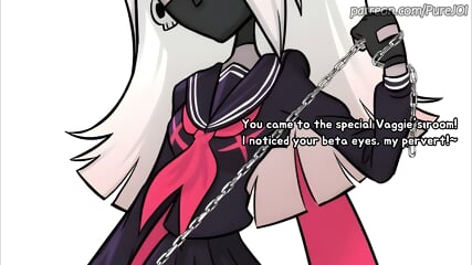 Vaggie And Charlie From Hazbin Hotel Shape Their New Slave (Hard JOI)