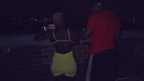 delilah grey got fucked hard on a rooftop in the projects