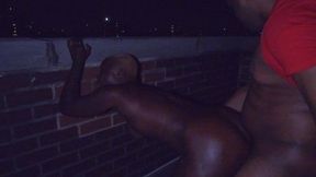 delilah grey got fucked hard on a rooftop in the projects