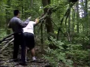 Spanked Belted out in the woods Toronto, Canada